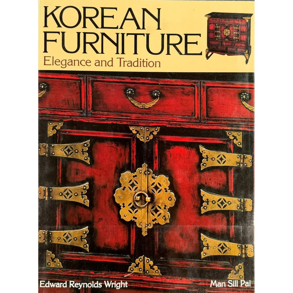 Korean Furniture Elegance and Tradition Signed 1st Ed Wright Pai Hardcover 1984